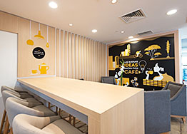 餐廳設計采用這種亮色調(diào)怎么樣? 餐廳設計采用這種亮色調(diào)怎么樣?