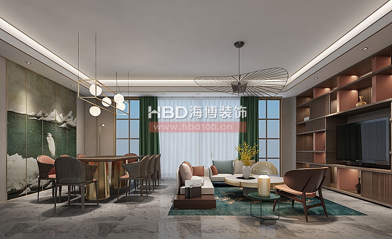 復(fù)式樓設(shè)計(jì),樣板間設(shè)計(jì),廣州裝飾公司,海博裝飾.jpg
